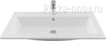 Электра 90х50 белая матовая Раковина мебельная Aquanet