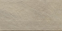 Ступень Ceramika Paradyz Eremite Crema Stopnica Prosta Struktura Mat 30x60