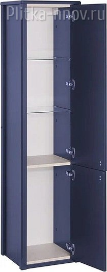 Пенал Кастелло 40 правый (синий) массив ясеня ASB-Woodline Пенал Кастелло 40 правый (синий) массив ясеня ASB-Woodline