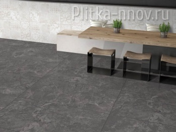 Impast Nero Shiny Sugar 60х120 Керамогранит Ocean-ceramic 