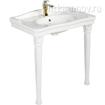 Antik AN080 80х49 AN080 Раковина с двумя ножками Creavit