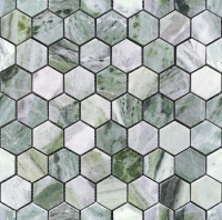Onice Verde oliva POL hex 23x40x7 Onice Verde oliva POL hex 23x40x7