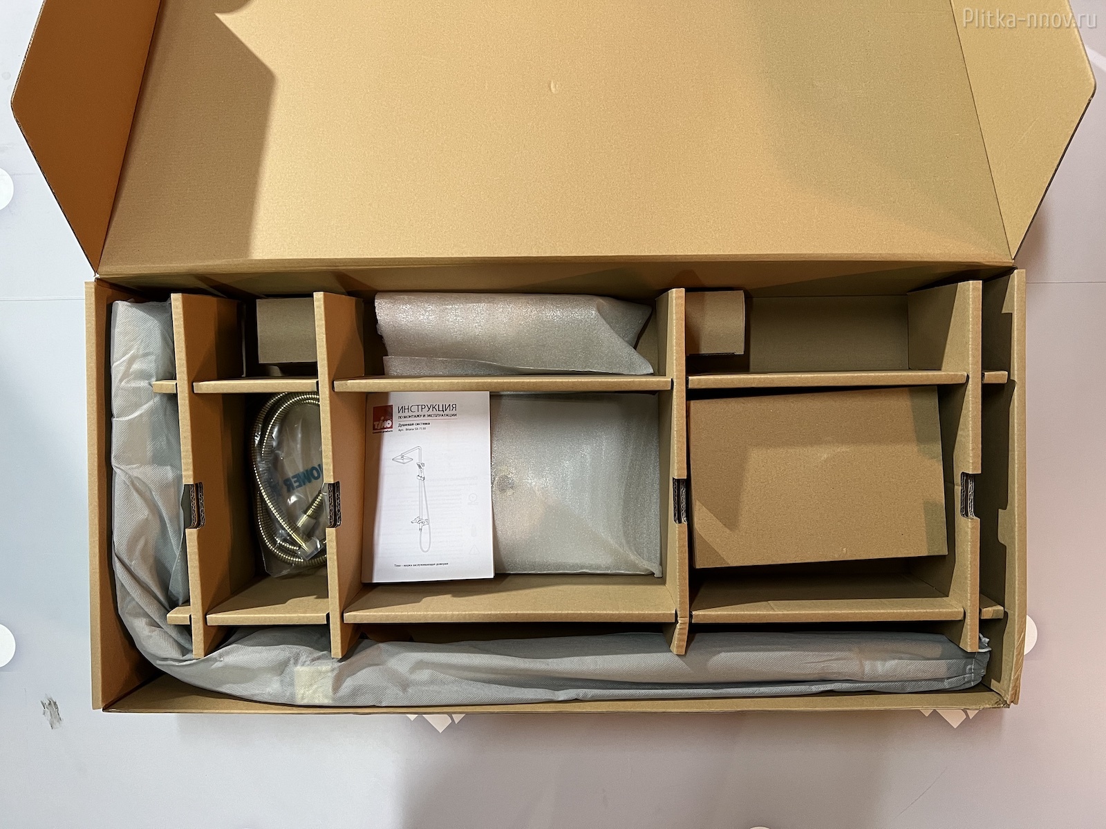 Briana SX-7130/17 Золото матовое Timo Душевая система Briana SX-7130/17 Золото матовое Timo Душевая система