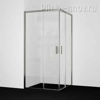 Tauber 64S03 90х90 Никель WasserKRAFT Душевой угол