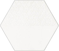 КЕРАМОГРАНИТ HEXAMIX OPAL DECO WHITE 33X28.5