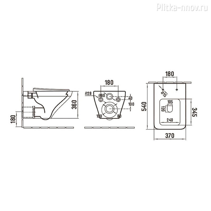 Hofbach 041 GL-WT 10000011134 подвесной с сиденьем Микролифт WeltWasser Hofbach 041 GL-WT 10000011134 подвесной с сиденьем Микролифт WeltWasser