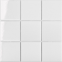 Starmosaic White Glossy 97х97 Керамогранит глянцевый