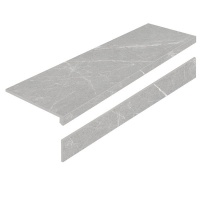 DAKOTA GRIS AS с подступенником 33х120 Ступени из Керамогранита Staro