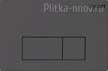 Arc GP8002.04 Антрацит Кнопка смыва Creavit