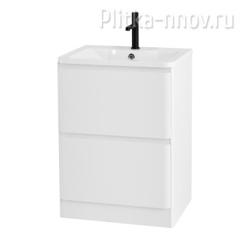 Albano 600-2C-PIA-BL Bianco Lucido / Белый глянец Тумба с раковиной BelBagno Albano 600-2C-PIA-BL Bianco Lucido / Белый глянец Тумба с раковиной BelBagno
