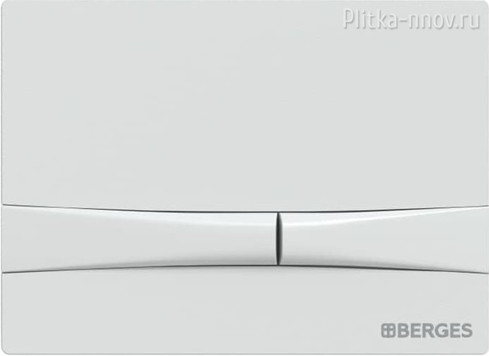 NOVUM F1 040051 BERGES белый кнопка смыва NOVUM F1 040051 BERGES белый кнопка смыва