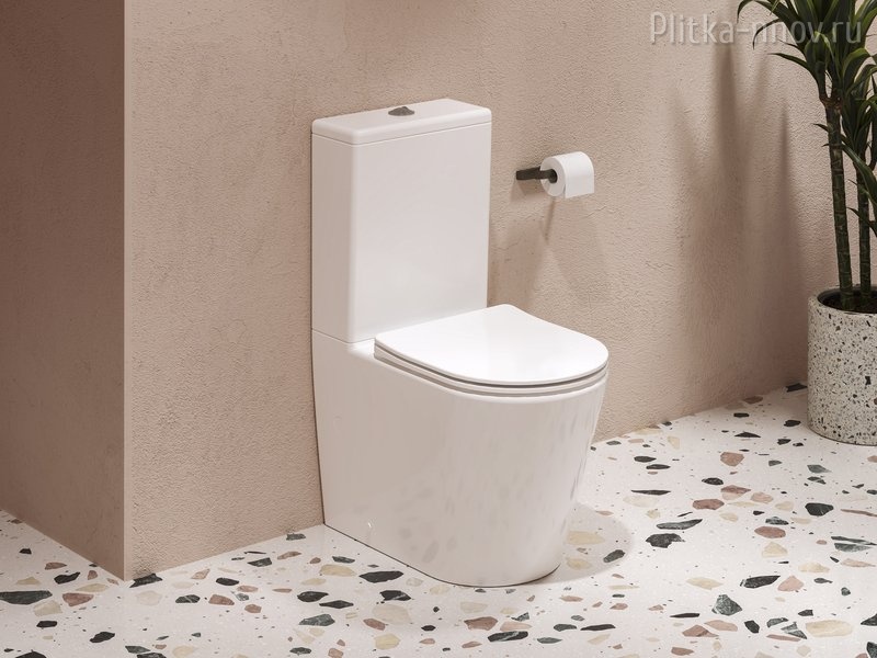 Elegant RimOff Combi белый Унитаз напольный с сидением Ravak Elegant RimOff Combi белый Унитаз напольный с сидением Ravak