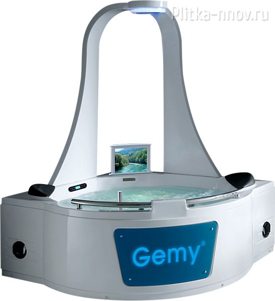 G9070 O 170х170 Акриловая ванна с гидромассажем Gemy G9070 O 170х170 Акриловая ванна с гидромассажем Gemy