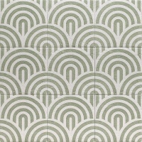 Декор Mainzu Decor Green Three 20x20 матовая зеленый
