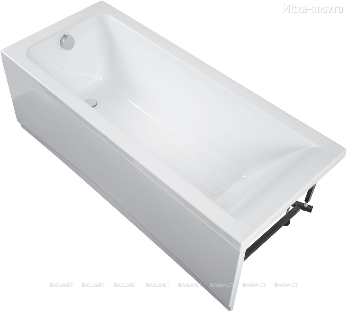 Aura 180x70 Акриловая ванна Aquanet с каркасом Aura 180x70 Акриловая ванна Aquanet с каркасом