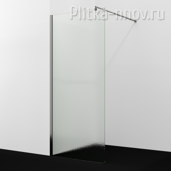 Rur 30W39GR-TXG 90 WasserKRAFT Душевая перегородка Графит/Текстурное стекло