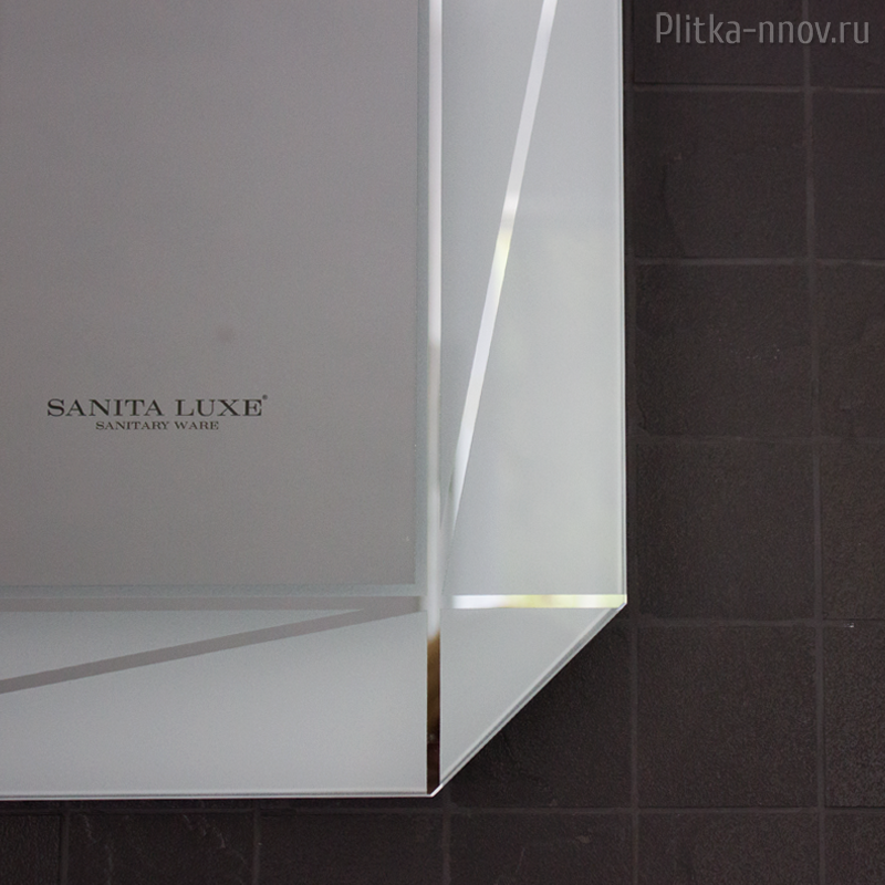 Line 75х75 Sanita Luxe Зеркало с LED подсветкой и сенсорным выключателем
