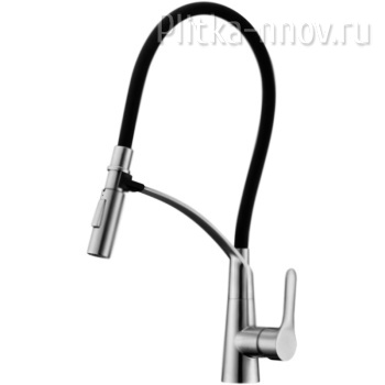Nova BB-LAM36-IN Сатин Черный Смеситель для кухни BelBagno