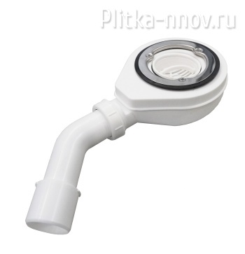 Сифон для душевого поддона LITE, SOLID, COSMO белый