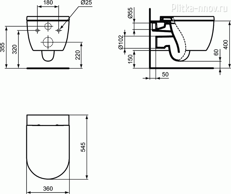 Blend Curve M520801 Унитаз с инсталляцией Ideal Standard Blend Curve M520801 Унитаз с инсталляцией Ideal Standard