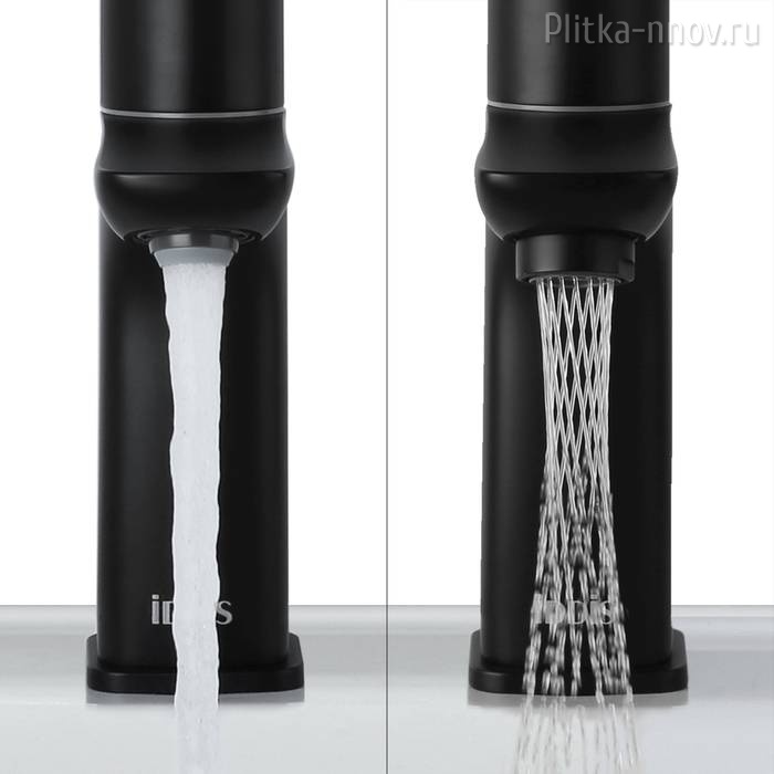 Slide SLIBLBTi01 черный Смеситель для раковины Iddis Slide SLIBLBTi01 черный Смеситель для раковины Iddis