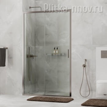 Tauber 64S05 120 Никель WasserKRAFT Душевая дверь
