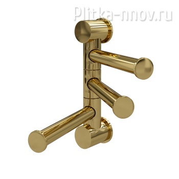 K-1053POLISHED GOLD Держатель полотенец тройной WasserKRAFT