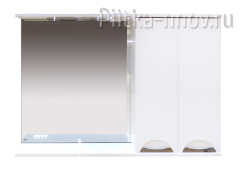 Куба 120 Зеркальный шкаф Misty R