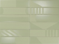 Rivera Mist Green 7.5х30 плитка SmileTile