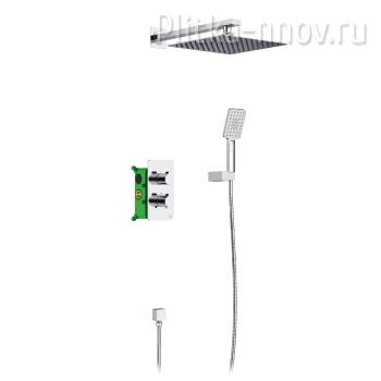 Petruma SX-5159/00SM Хром Душевая система встроенная с термостатом Timo