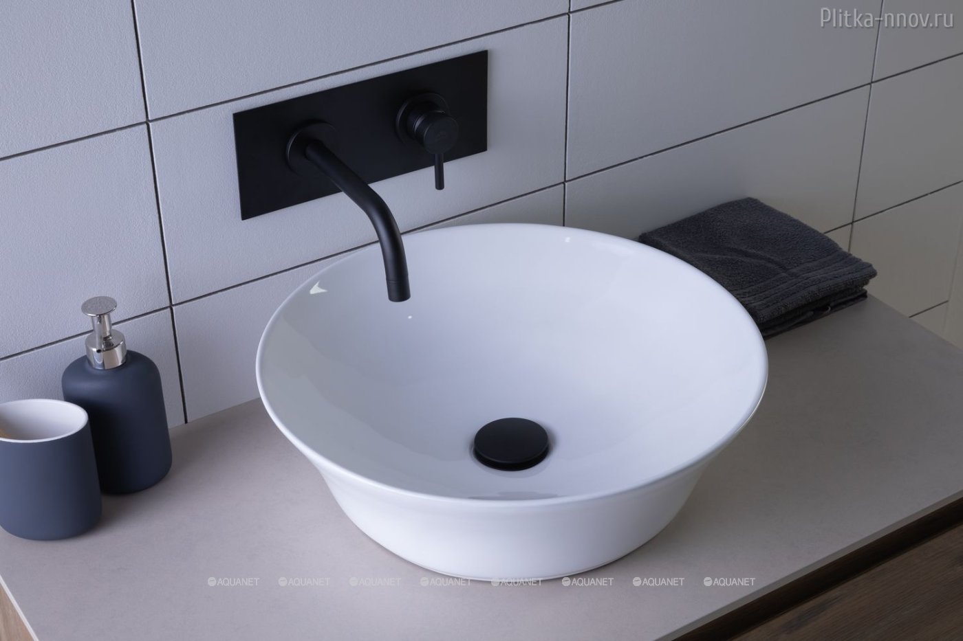 Smart-1 42х42 Aquanet раковина накладная Smart-1 42х42 Aquanet раковина накладная