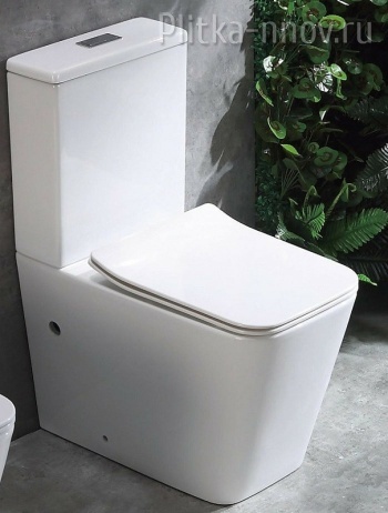 CeramaLux 2170AXMW 38x64 Белый матовый Унитаз напольный