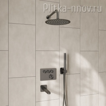 A4258.097.121.275.100.276.298 Thermo Встраиваемый комплект для ванны с верхней душевой насадкой, лейкой и изливом WasserKRAFT A4258.097.121.275.100.276.298 Thermo Встраиваемый комплект для ванны с верхней душевой насадкой, лейкой и изливом WasserKRAFT