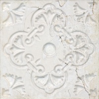 Aged White Ornato 20x20 Настенная плитка Aparici