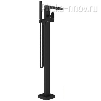 Chrome-CR 080.20BL X070434 +R-Box (X070427) Черный матовый Смеситель для ванны Ravak