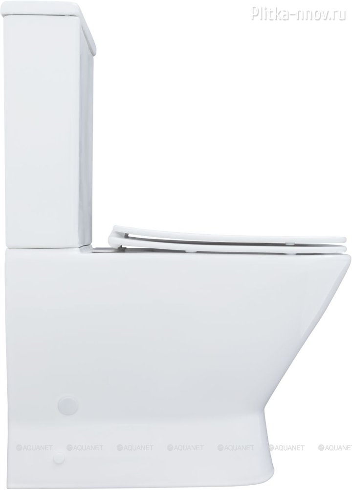 Fine-C Soft Close Rimless Aquanet белый Унитаз-компакт Fine-C Soft Close Rimless Aquanet белый Унитаз-компакт