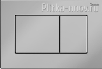 Ника PN44081C, хром Клавиша смыва Point Ника PN44081C, хром Клавиша смыва Point