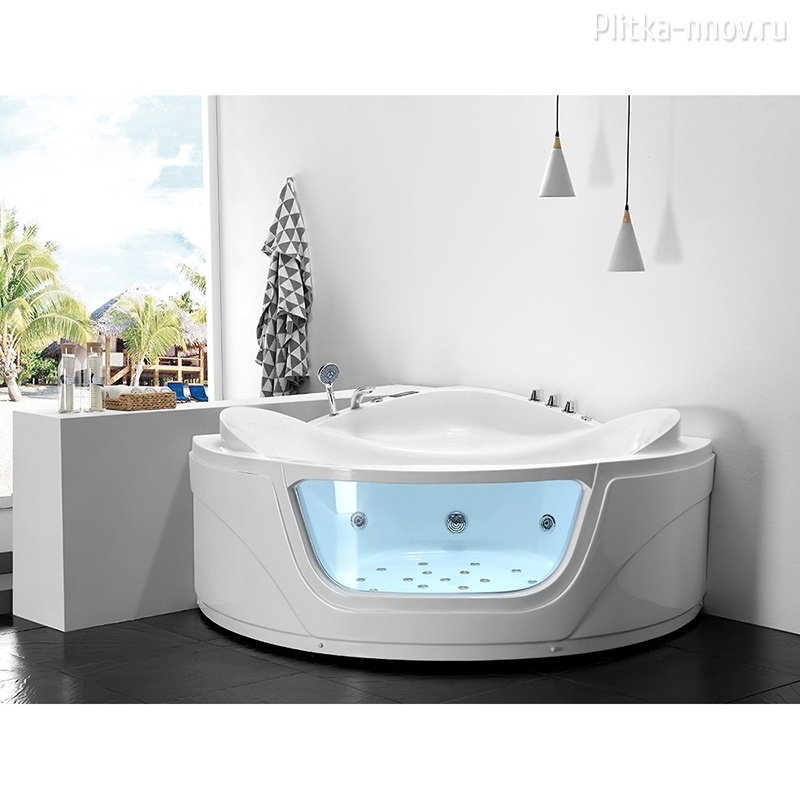 G9247 K 165х165 Акриловая ванна с гидромассажем Gemy G9247 K 165х165 Акриловая ванна с гидромассажем Gemy