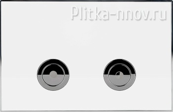 Венера PN44071WC ПНЕВМО Белая Хром Клавиша смыва Point