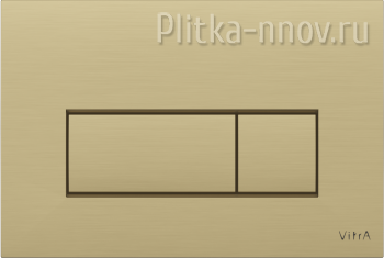Root Square 740-2325 брашированное золото Vitra кнопка смыва