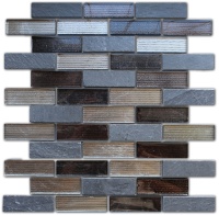 Alcantara Nero 23x73x8