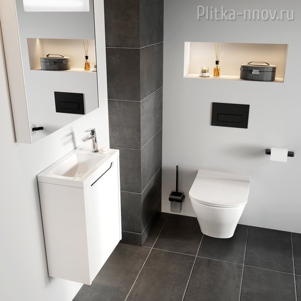 Uni Slim X01744 Черный матовый Клавиша смыва Ravak Uni Slim X01744 Черный матовый Клавиша смыва Ravak