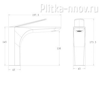 Icon 2040CB Смеситель на раковину Icon 2040CB Смеситель на раковину