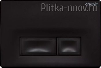 ORE GP3002.01 черный матов. Кнопка смыва Creavit
