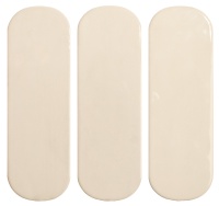 Плитка DNA Calema Oval White Gloss 5,2х16 (85 шт/0,712/0,0083 м2) Плитка DNA Calema Oval White Gloss 5,2х16 (85 шт/0,712/0,0083 м2)