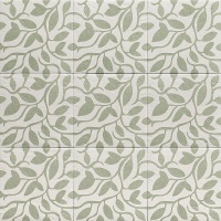 Декор Mainzu Decor Green Five 20x20 матовая зеленый