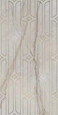 Ифран 60x119,5 KMD3STA029BR серый светлый глянцевый обрезной декор