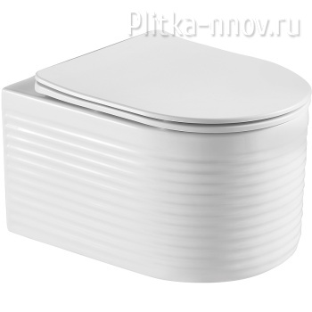 Омега PN41902 ТОРНАДО Унитаз подвесной безободковый, сиденье микролифт Point