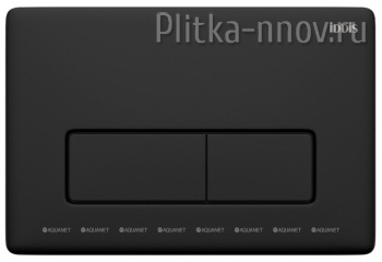Unifix UNI10B0i77 матовый черный 010  Клавиша смыва Iddis