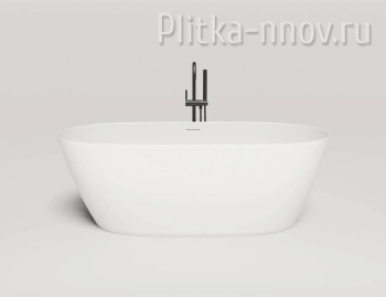 София/ Sofia 165x75 102521M Белая матовая Ванна из искусственного камня Salini